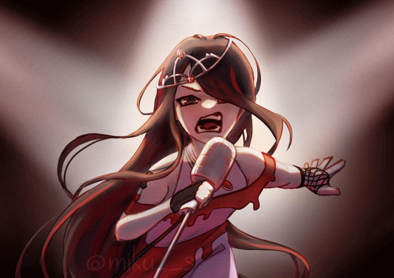 Half render with sketched lineart, simple background